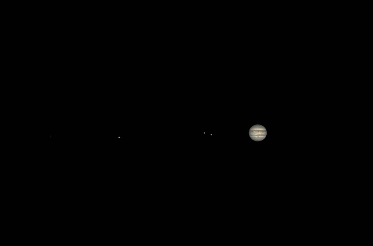 Jupiter with Moons